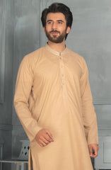 MEN EMBROIDERY KURTA BRONZE (6978214199470)