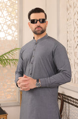 EID FESTIVE'22 MEN KAMEEZ SHALWAR CASUAL BLUE