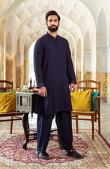 MEN FORMAL KAMEEZ SHALWAR BLUE