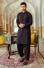 MEN KAMEEZ SHALWAR BLACK