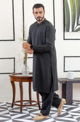 MEN KAMEEZ SHALWAR BLACK