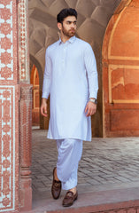 MEN KAMEEZ SHALWAR WHITE