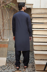 FESTIVE'23 MEN KAMEEZ SHALWAR CASUAL NAVY BLUE