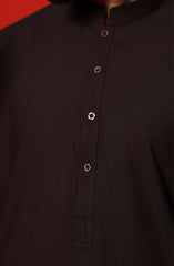 FESTIVE'23 MEN KAMEEZ SHALWAR CASUAL CHOCOLATE
