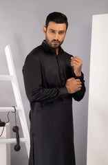 MEN KAMEEZ SHALWAR CASUAL BLACK