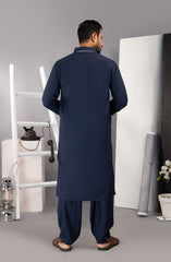 MEN KAMEEZ SHALWAR CASUAL NAVY BLUE