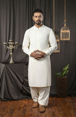 MEN KAMEEZ SHALWAR CREAM