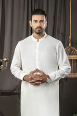 MEN KAMEEZ SHALWAR OFF WHITE