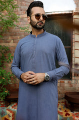 MEN KAMEEZ SHALWAR FORMAL BLUE