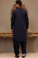 WINTER'22 MEN KAMEEZ SHALWAR CASUAL PURPLE