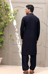 WINTER'22 MEN KAMEEZ SHALWAR SEMI FORMAL DARK BLUE