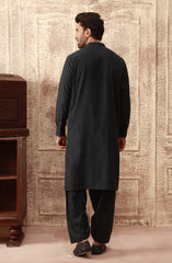 WINTER'22 MEN KAMEEZ SHALWAR CASUAL DARK BLUE