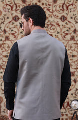 FESTIVE'23 FORMAL PLAIN WAISTCOAT BROWN