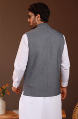 FESTIVE'23 FORMAL PLAIN WAISTCOAT BLUE