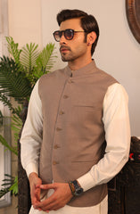 EID FESTIVE'22 FORMAL PLAIN WAISTCOAT GREY