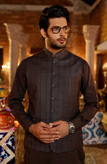 MEN SEMI FORMAL WAISTCOAT CHARCOAL