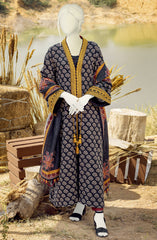 WOMEN PRESCOTT EMBROIDERED PRINTED KHADDAR 3PC UNSTITCHED