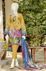 WOMEN INDOOR CARNIVAL PRINTED CAMBRIC 3PC UNSTITCHED