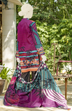 WOMEN RUMAAN PRINTED CAMBRIC 3PC UNSTITCHED