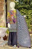WOMEN LIME STONE PRINTED CAMBRIC 2PC UNSTITCHED