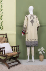 UKRAINE GREY LAWN PRINTED 1PC STITCH KURTI (6716478881966)