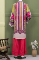 PRINTED V-NECK KURTI (6885295685806)