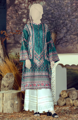 WOMEN UZBEK CARPET 1PC STITCHED KURTI