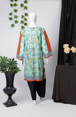 AQUAMARINE 1PC KURTI STITCHED