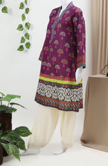 GARDEN BELLS 1PC KURTI STITCHED