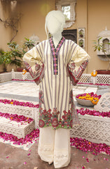 SUMMER'22 POLISH EMBROIDERY 1PC STITCHED KURTI