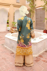 SUMMER'22 INKED GLASS 1PC STITCHED KURTI