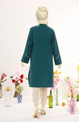 SUMMER'23 SACREMANTO GREEN STITCHED 1PC KURTI
