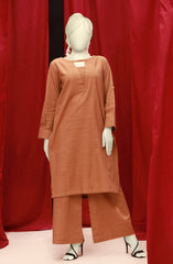WINTER'22 CARAMEL STITCHED 1PC KURTI