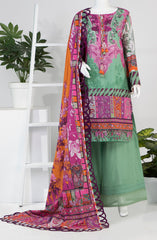 AQUA ETHNIC LAWN PRINTED 3PC (6631928922286)