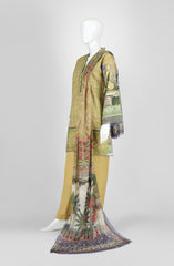 SUMMER'22 ARCH FLORA STITCHED 3PC SUIT