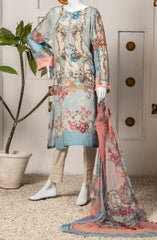 FRENCH TRELLIS LAWN PRINTED 3PC STITCH (7017159590062)