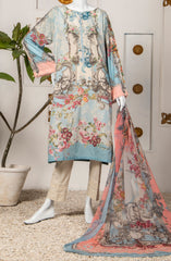 FRENCH TRELLIS LAWN PRINTED 3PC STITCH (7017159590062)