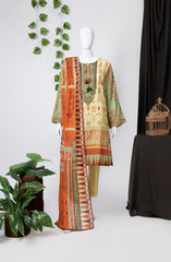 SHEER GEM 3PC STITCHED SUIT
