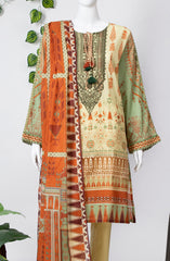SHEER GEM 3PC STITCHED SUIT