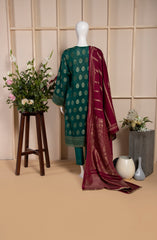ADIN JACQUARD 3PC SUIT STITCHED
