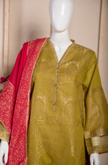 PINAR JACQUARD 3PC SUIT STITCHED