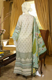SUMMER'22 FLORA REIGN EMBROIDERED DIGITAL PRINTED LAWN 3PC UNSTITCHED