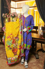 EID FESTIVE'22 RADIANT BASIC PRINTED LAWN 3PC UNSTITCHED