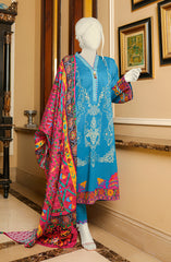 EID FESTIVE'22 BURCU BASIC PRINTED LAWN 3PC UNSTITCHED