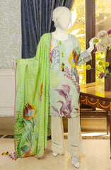 SUMMER'22 HYBRID FLORALS EMBROIDERED DIGITAL PRINTED LAWN 3PC UNSTITCHED