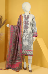 PRE WINTER'22 ZAMBAK EMBROIDERED PRINTED SELF JACQUARD 3PC UNSTITCHED