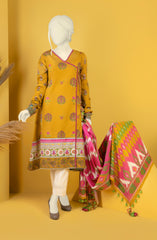 PRE WINTER'22 IKAT TRAIL PRINTED CAMBRIC 3PC UNSTITCHED