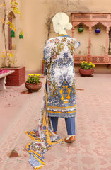 SUMMER'22 MEHERMA STITCHED 3PC SUIT