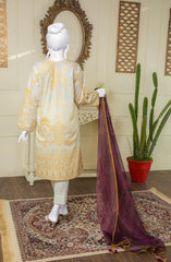 FESTIVE'22 IVORY GEM 3PC STITCHED SUIT