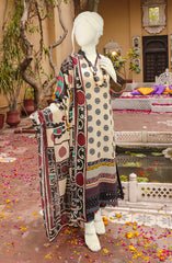 SUMMER'22 SUZANI BLOW UPS STITCHED 3PC SUIT